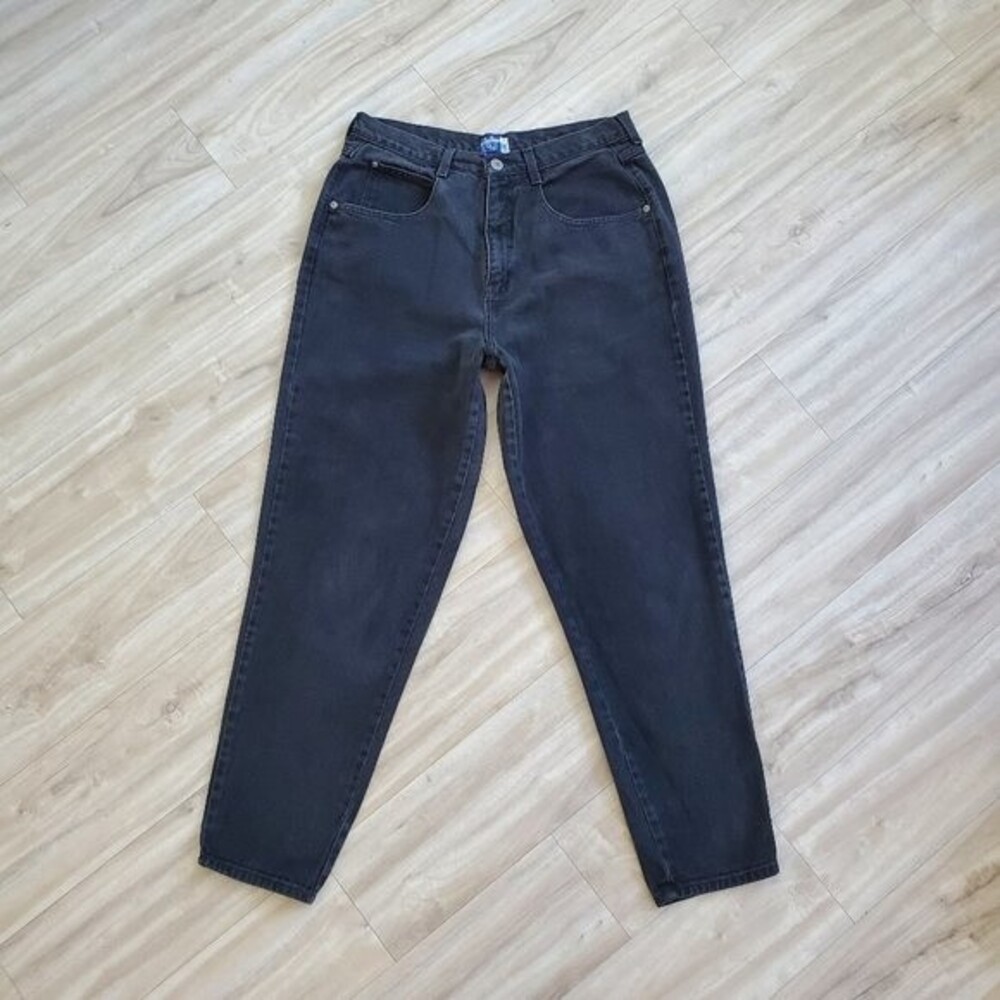 Vintage 90's Venezia Black Denim Mom Jeans